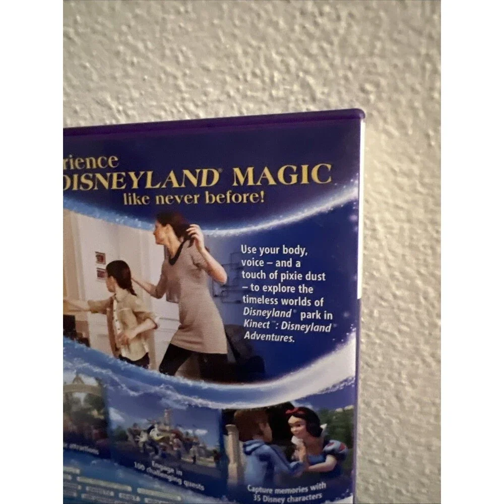 Kinect Disneyland Adventures Xbox 360 - Game & Case
